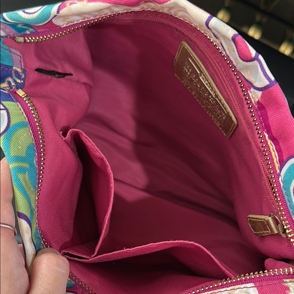 Coach Vibrant Multi-Color Whimsical Crossbody Bag - Picture 11 of 11